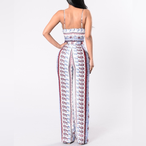 Fashion nova slit jumpsuit - Picture 6 of 12